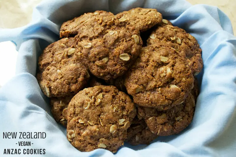 New Zealand Anzac Rolled Oats Biscuit