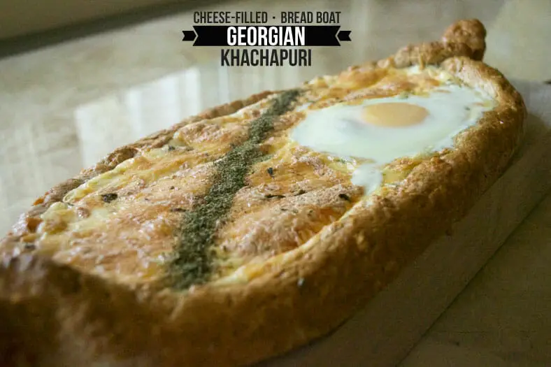 Khachapuri - Georgian Cheese Bread